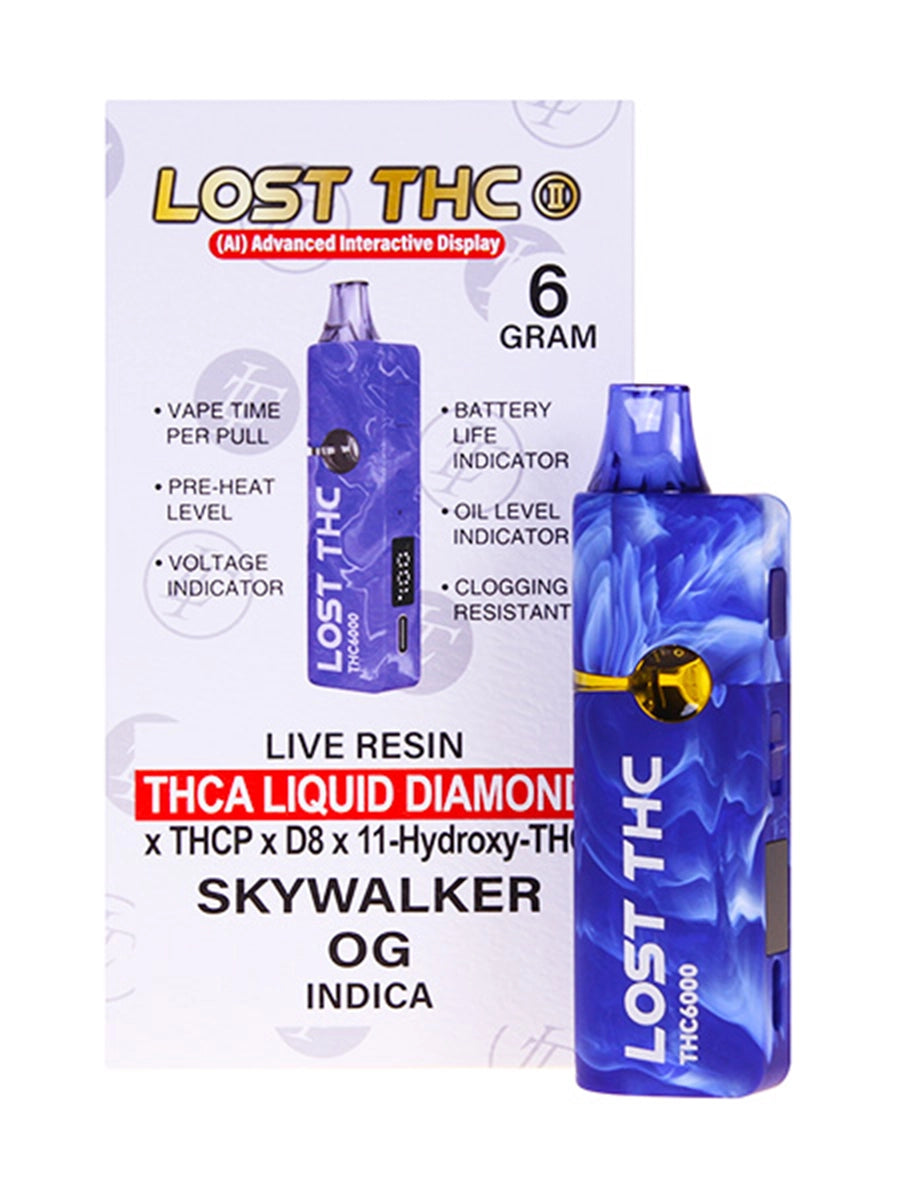 LOST THC-A LIQUID DIAMOND DISPOSABLE 6G